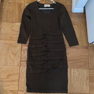 Artelier Nicole Miller 3/4 sleeve length dress - Size M